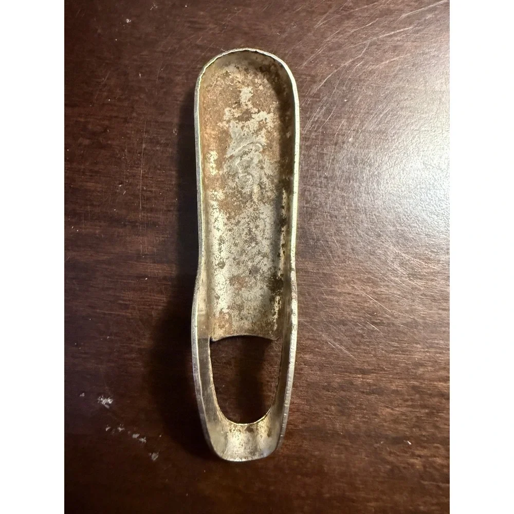 Vintage 1930's Coca Cola Metal Bottle Opener Consolidated Cork Corp Collectible